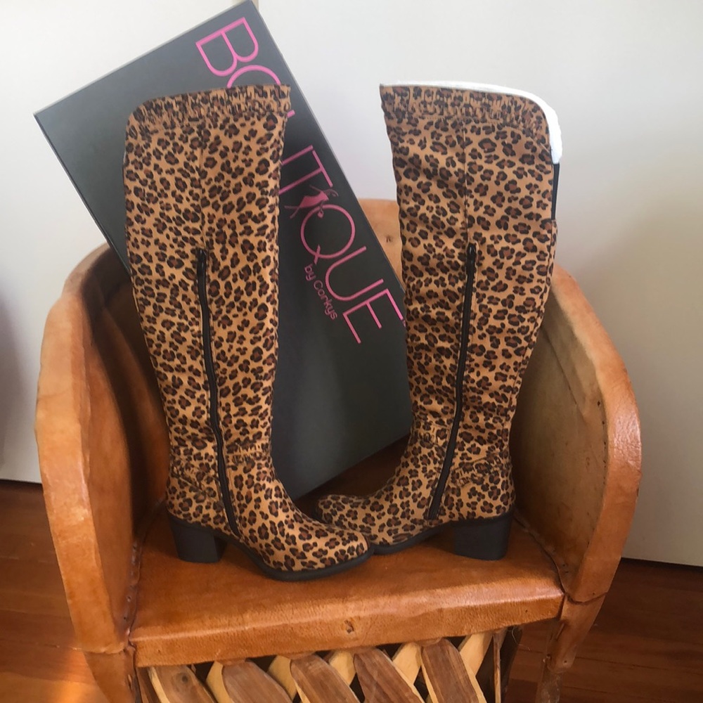 🔥NWT!!🔥 Corkys Boutique "Ladder" Whipstitched Over-the-Knee Boots